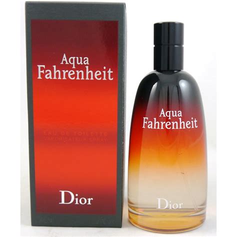 dior aqua fahrenheit eau de toilette|Dior fahrenheit release date.